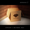 Cover of album unused audio by althruist