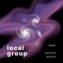 Cover of album local group by aureolin wyvern