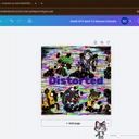 Cover of album Distortion by NATHANSFRIEND